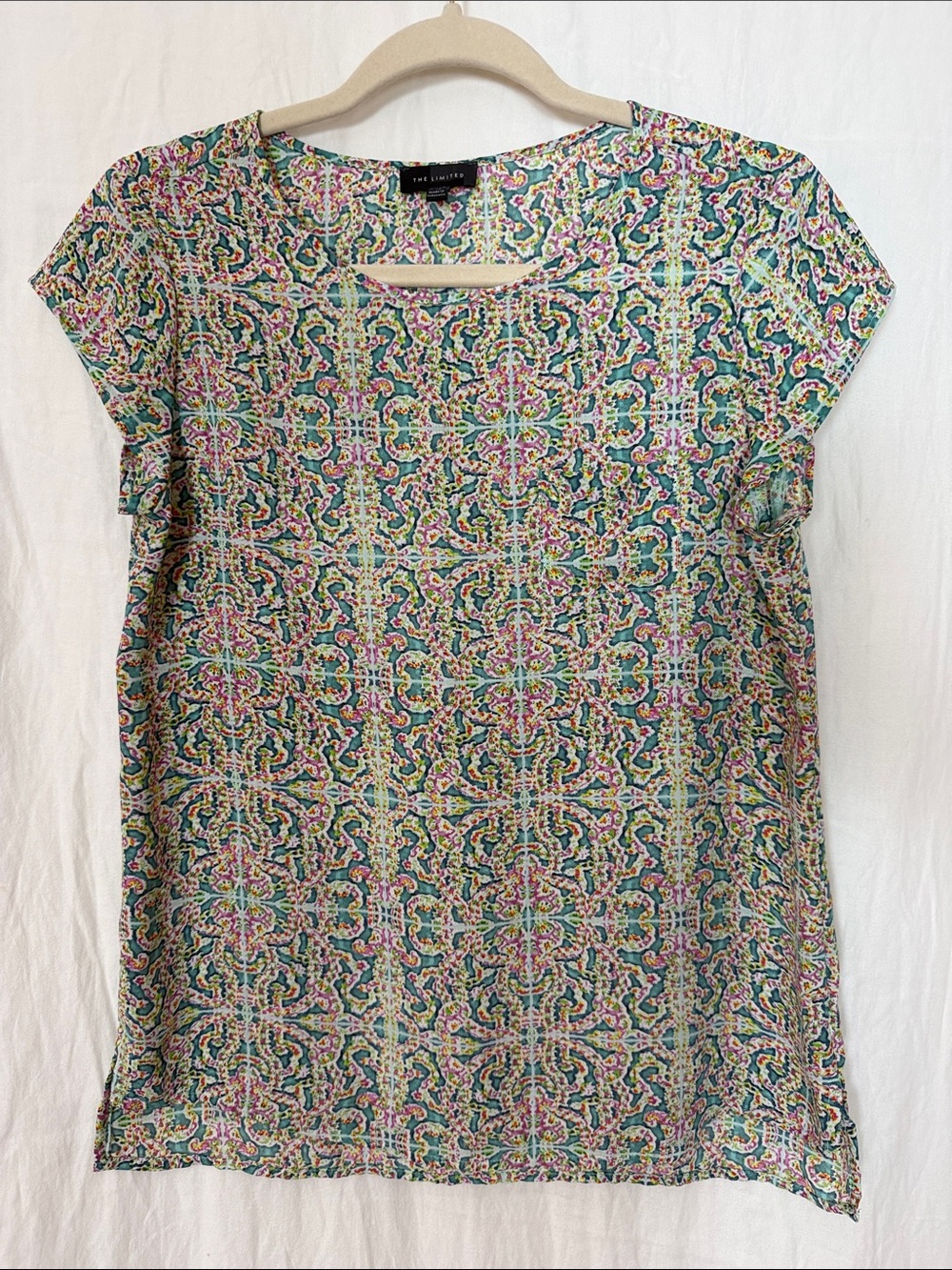The Limited Multicolor Printed Short Sleeve Tee